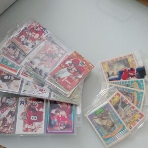 Assorted Vintage Sports Trading Cards
